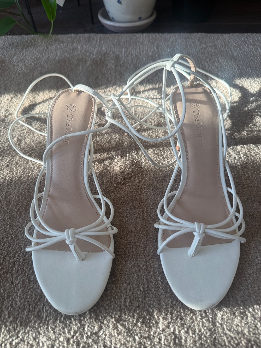 The Drop Strappy Heels